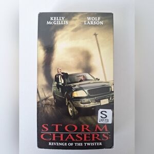 Storm Chasers: Revenge of the Twister VHS Kelly McGillis Made For TV Movie Retro